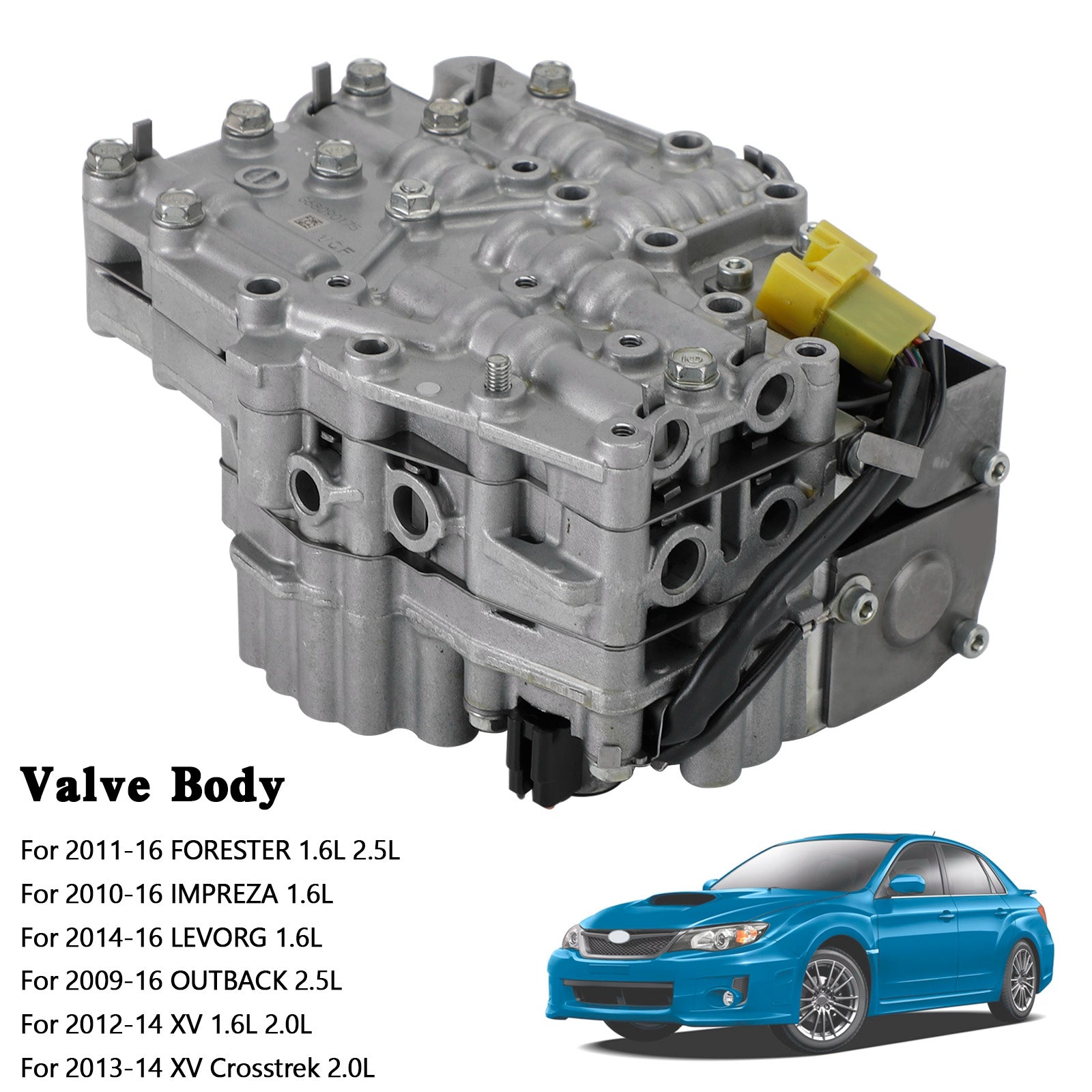 Supercarpart 2011-2016 Subaru ESTER 1.6L 2.5L TR580 CVT Transmission Complete Valve Body 31825AA052 Generic