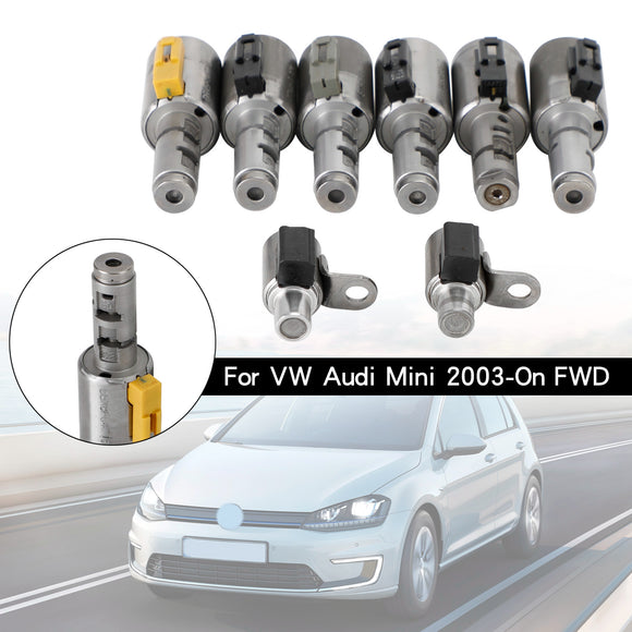 2005-2011 Volkswagen Jetta 2.0L L5 2.5L FWD 8pcs 09G TF-60SN/TF60SN 6-speed Trans Solenoid Generic