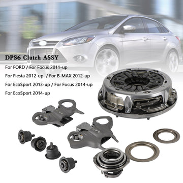 2011+ Ford Focus 6DCT250 DPS6 Clutch Kit-Auto Dual Clutch Transmission 602000800 Generic - 0