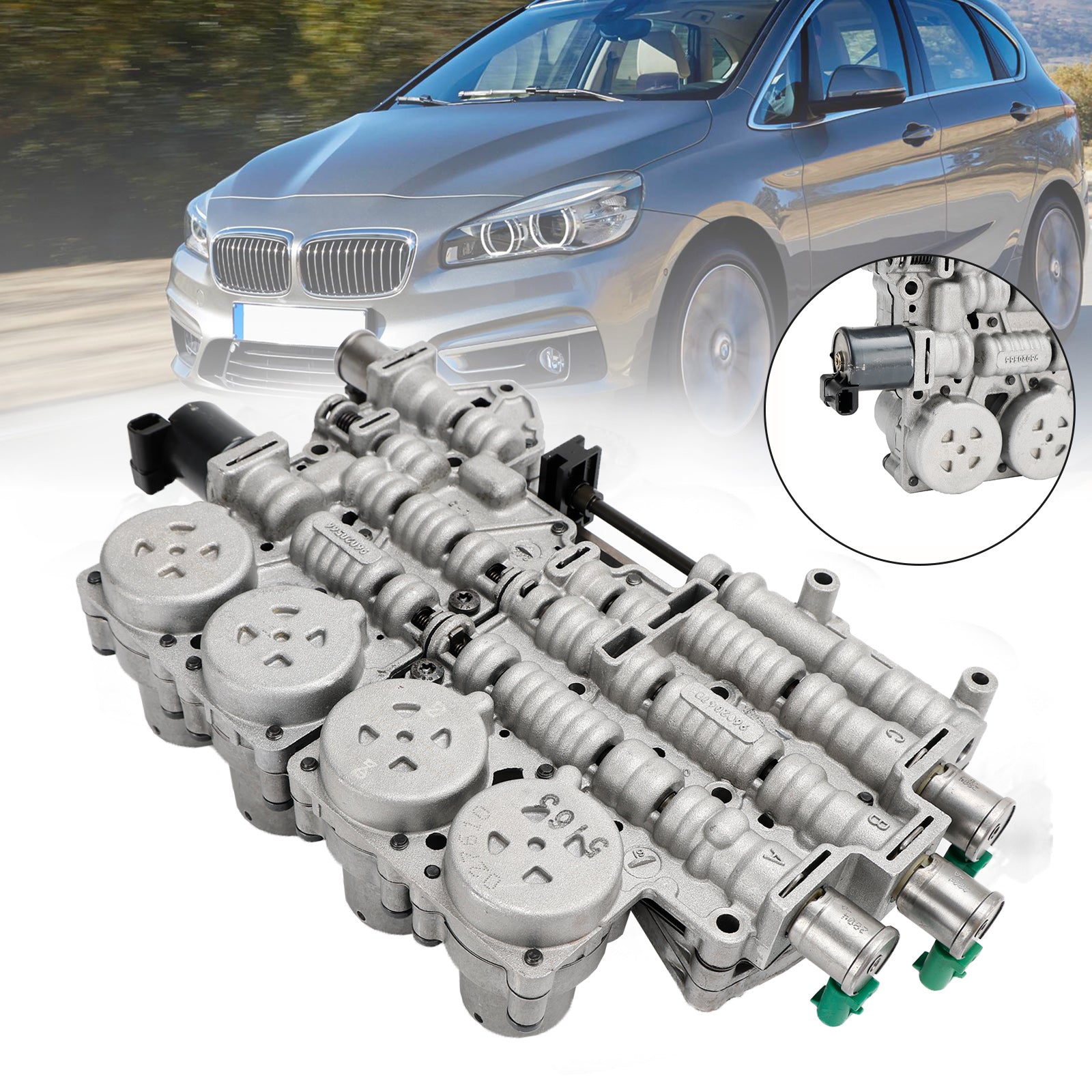 Supercarpart 2001-2007 CADILLAC CTS 2.6L/2.8L/3.2L/3.6L 5L40E Valve Body Solenoids & Plate P1347406 Generic - 0