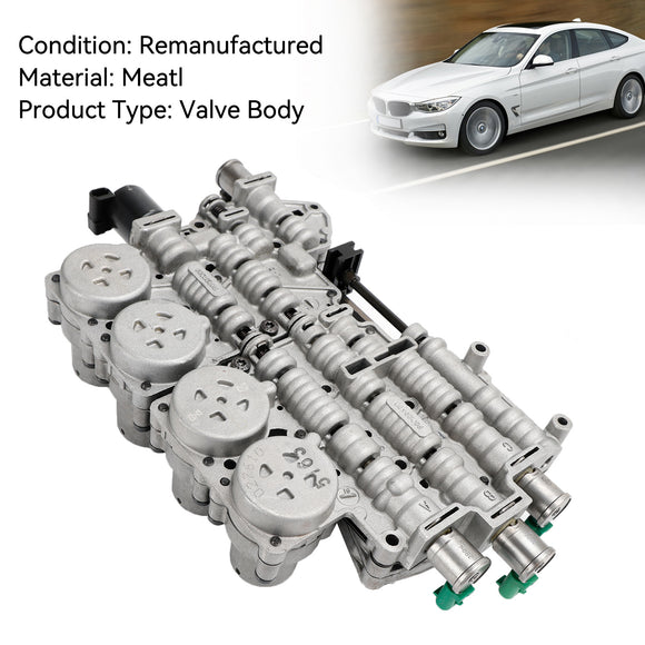 2000-2007 BMW 3 SERIES 1.8L/1.9L/2.0L/2.5L/2.8L/2.9L/3.0L 5L40E Valve Body Solenoids & Plate P1347406 Generic