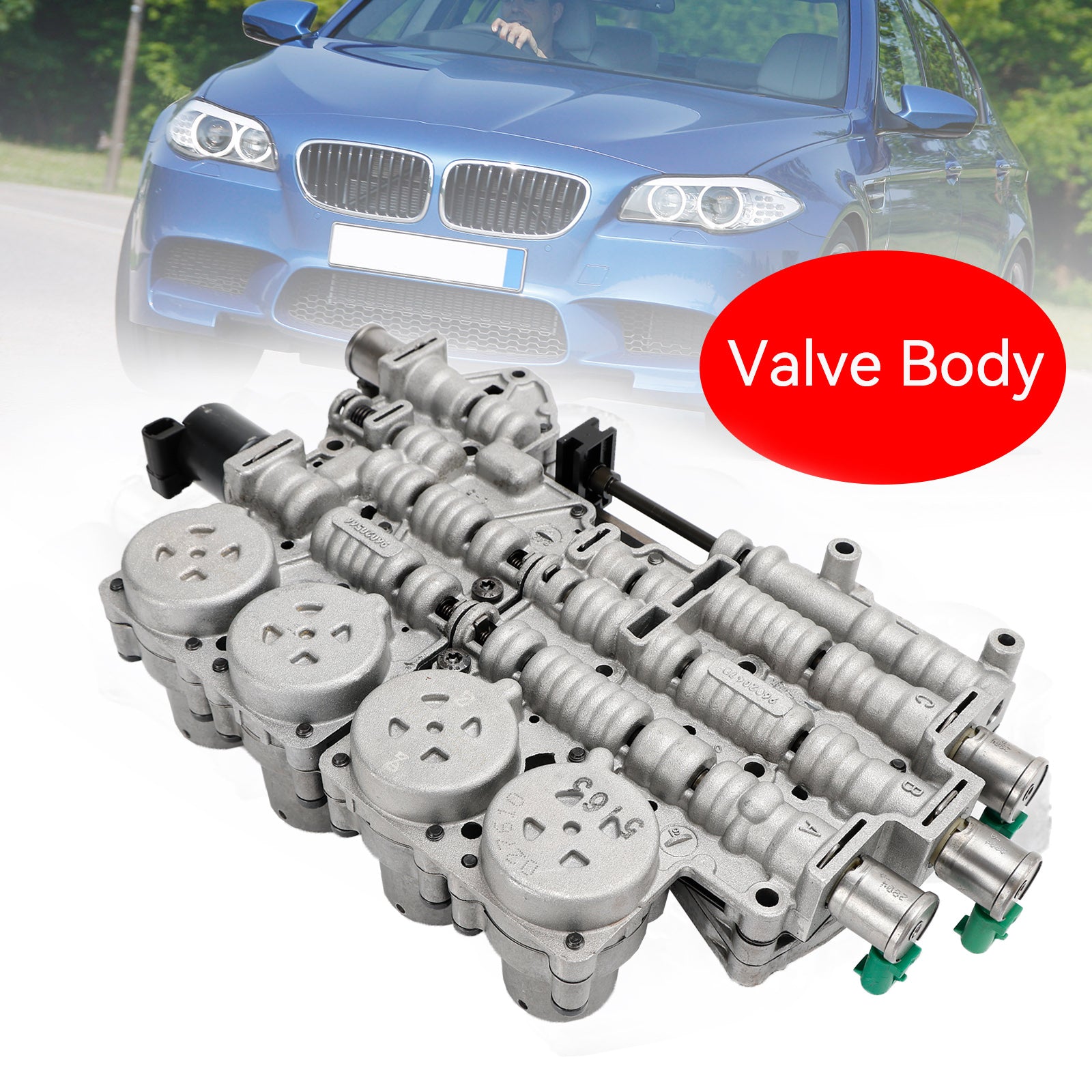 Supercarpart 2000-2007 BMW 3 SERIES 1.8L/1.9L/2.0L/2.5L/2.8L/2.9L/3.0L 5L40E Valve Body Solenoids & Plate P1347406 Generic