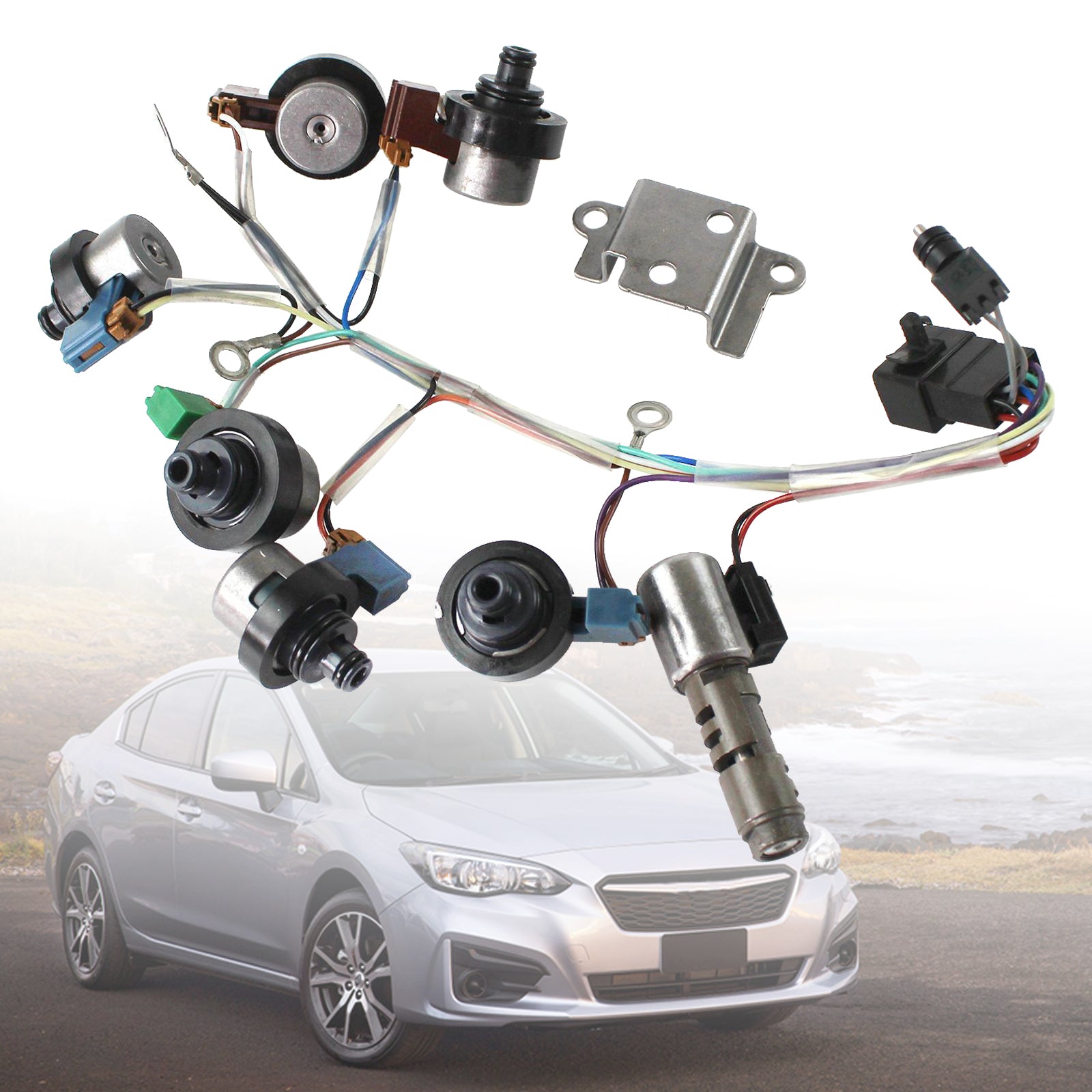 Supercarpart 1998-2001 Subaru Impreza L Sedan/Wagon 4-Door 2.2L 4EAT Transmission Solenoids Valve Generic