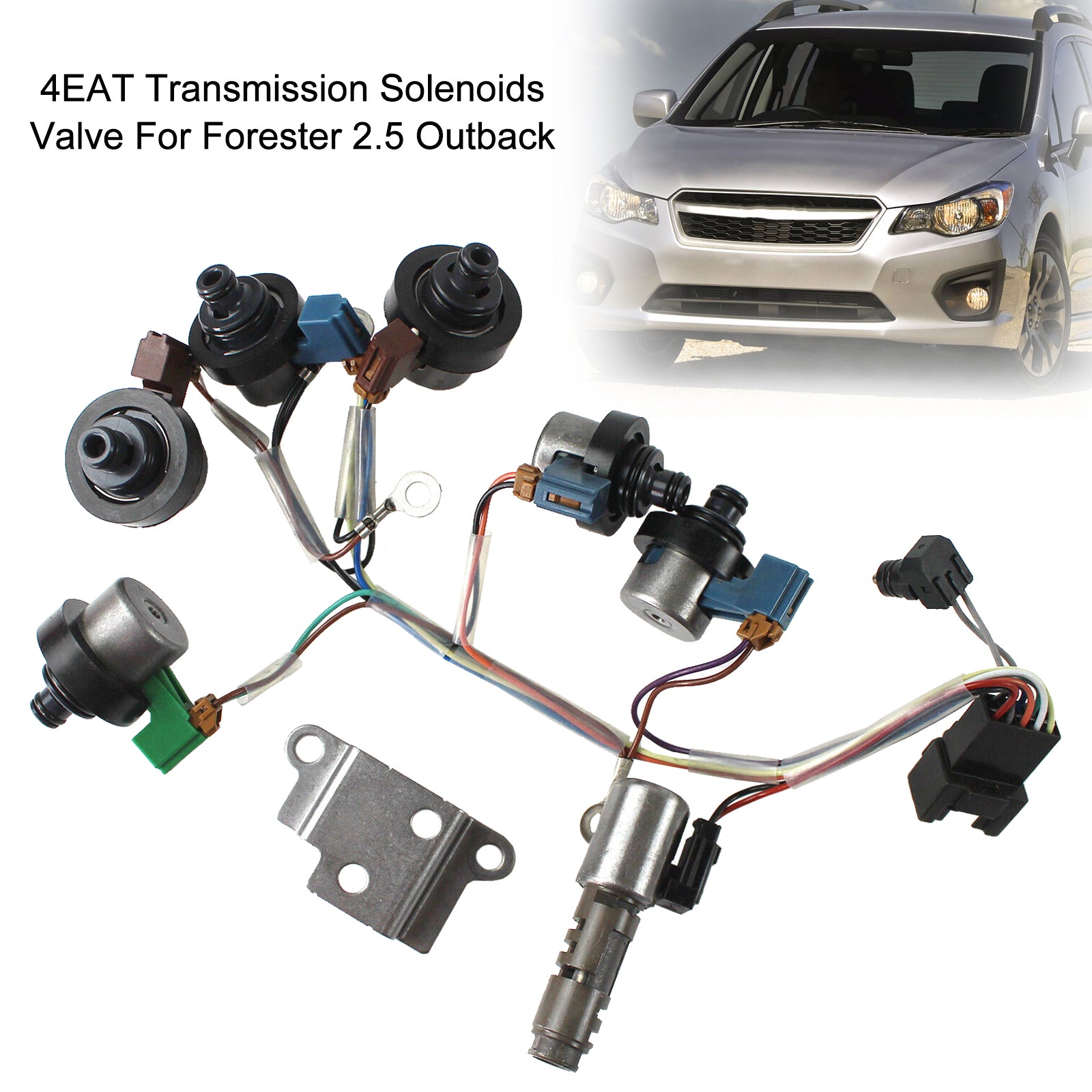Supercarpart 2000 Subaru Outback Base Wagon 4-Door 2.5L 4EAT Transmission Solenoids Valve Generic