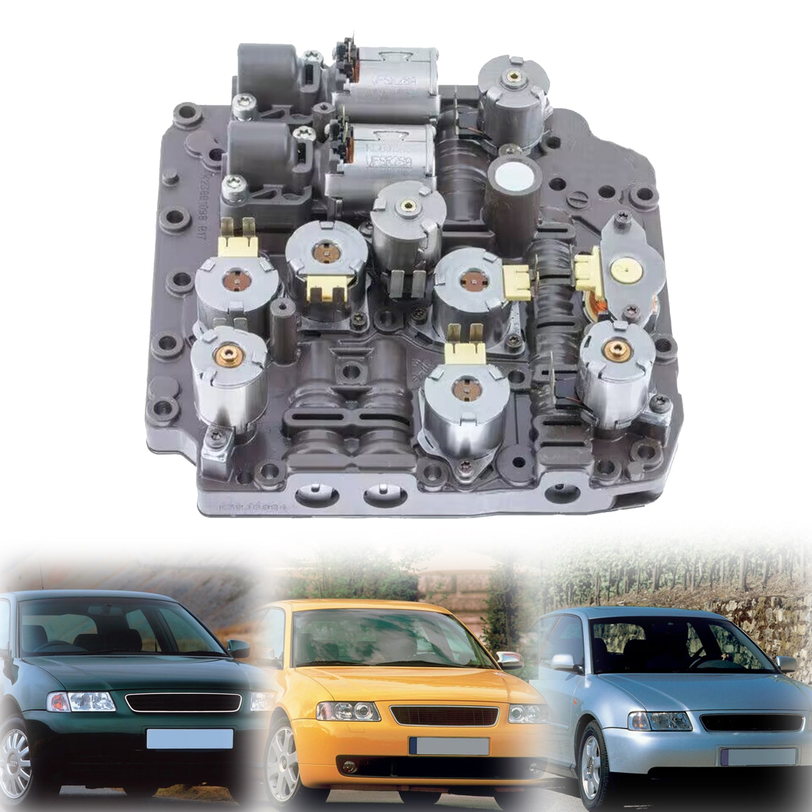 Supercarpart 2003-2006 VOLKSWAGEN BEETLE(6 Speed)F/AWD L4 1.9L L5 2.5L DQ250 DSG 02E Transmission Valve Body Generic