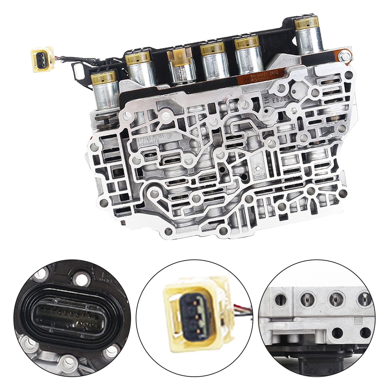 Supercarpart 2015-2019 Ford Fusion 2.5L i-VCT A/T AWD FWD SE Sedan 6F35 Transmission Valve Body With Solenoids Generic