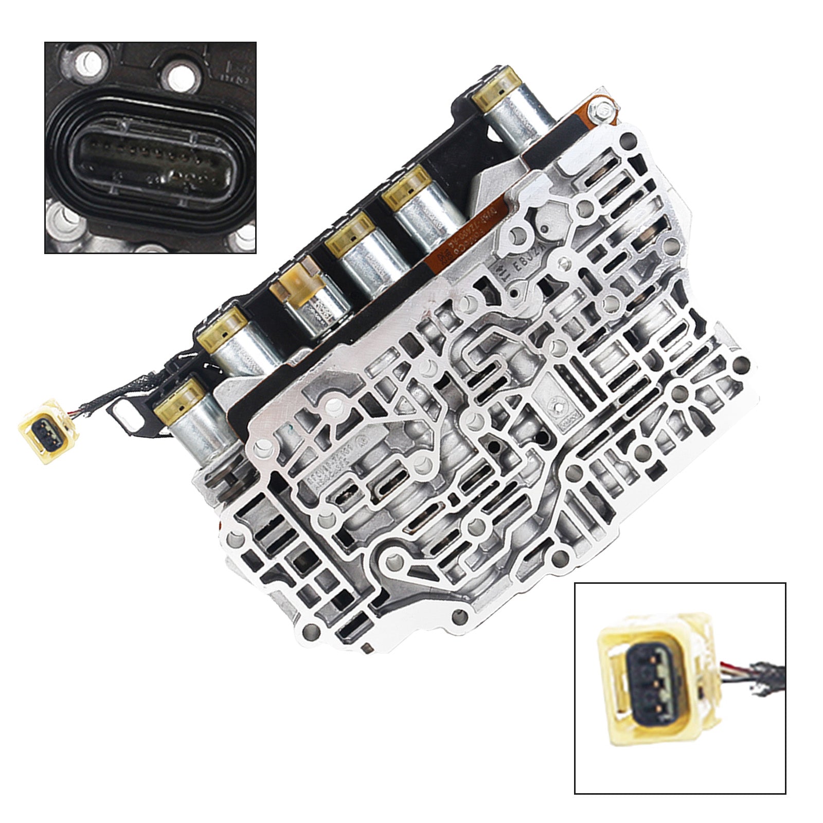 Supercarpart 2017-2019 Ford Fusion 2.5L i-VCT FLEX A/T AWD FWD SE Sedan 6F35 Transmission Valve Body With Solenoids Generic