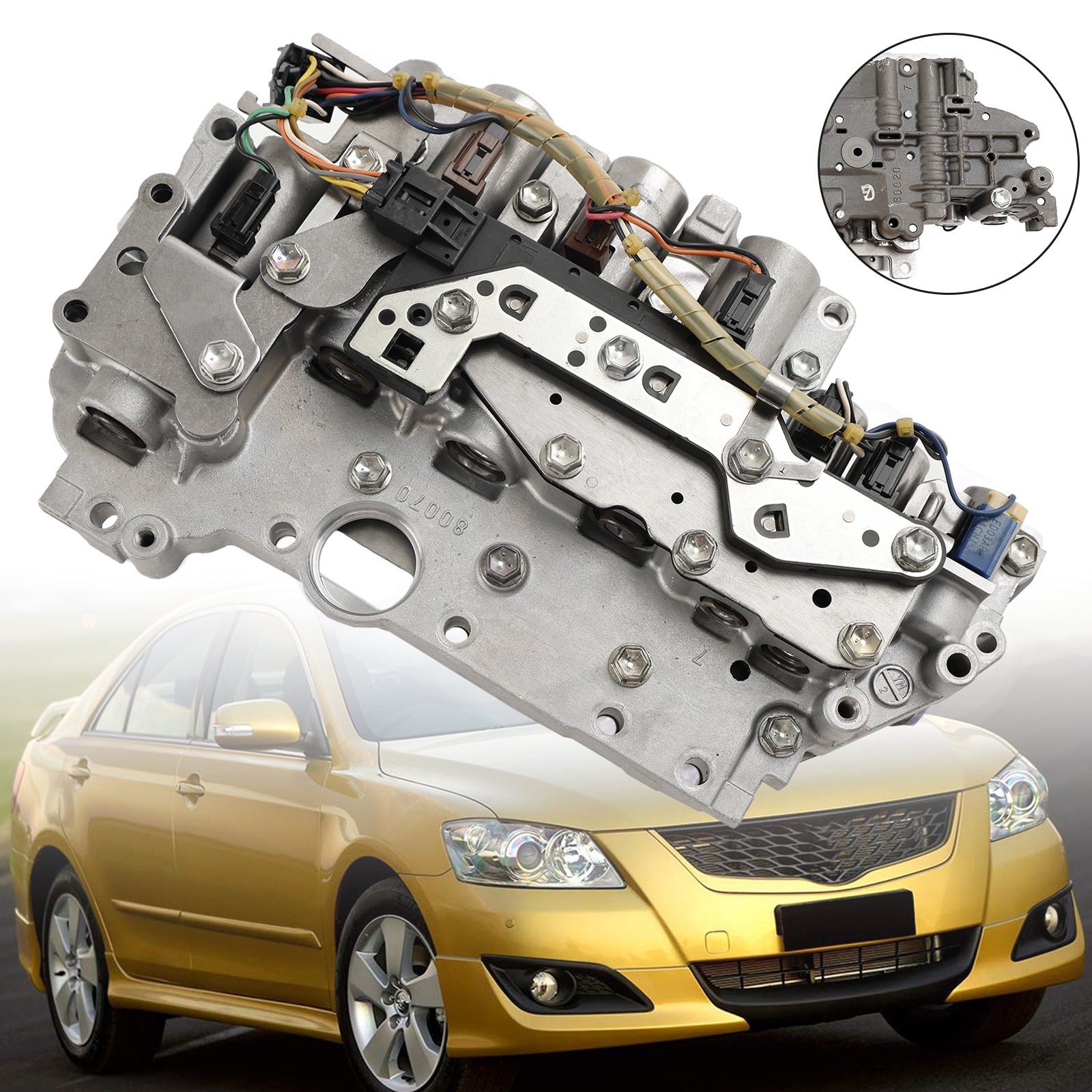 Supercarpart 2006-2011 Toyota AURION/ESTIMA V6 3.5L 6-Speed Transmission Valve body U660E w/7 Solenoid Generic
