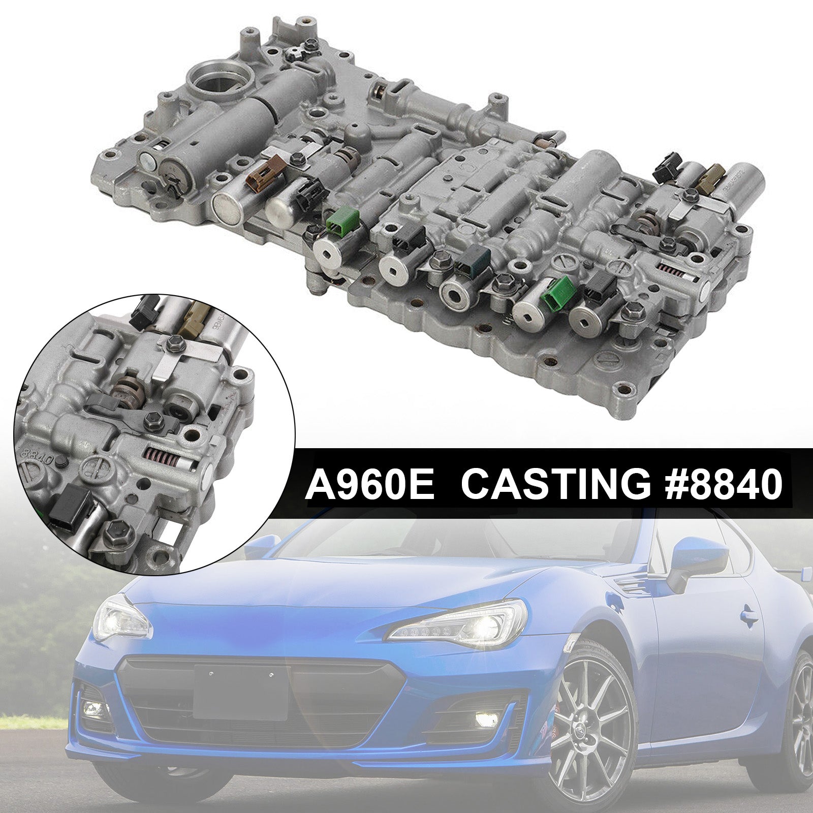 Supercarpart 2005-2015 LEXUS IS250 6 SP RWD 2.5L A960E A960 Transmission Valve Body W/ Solenoids TB-65SN Generic