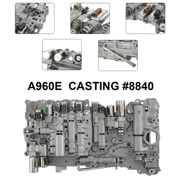 2005-2015 LEXUS IS250 6 SP RWD 2.5L A960E A960 Transmission Valve Body W/ Solenoids TB-65SN Generic