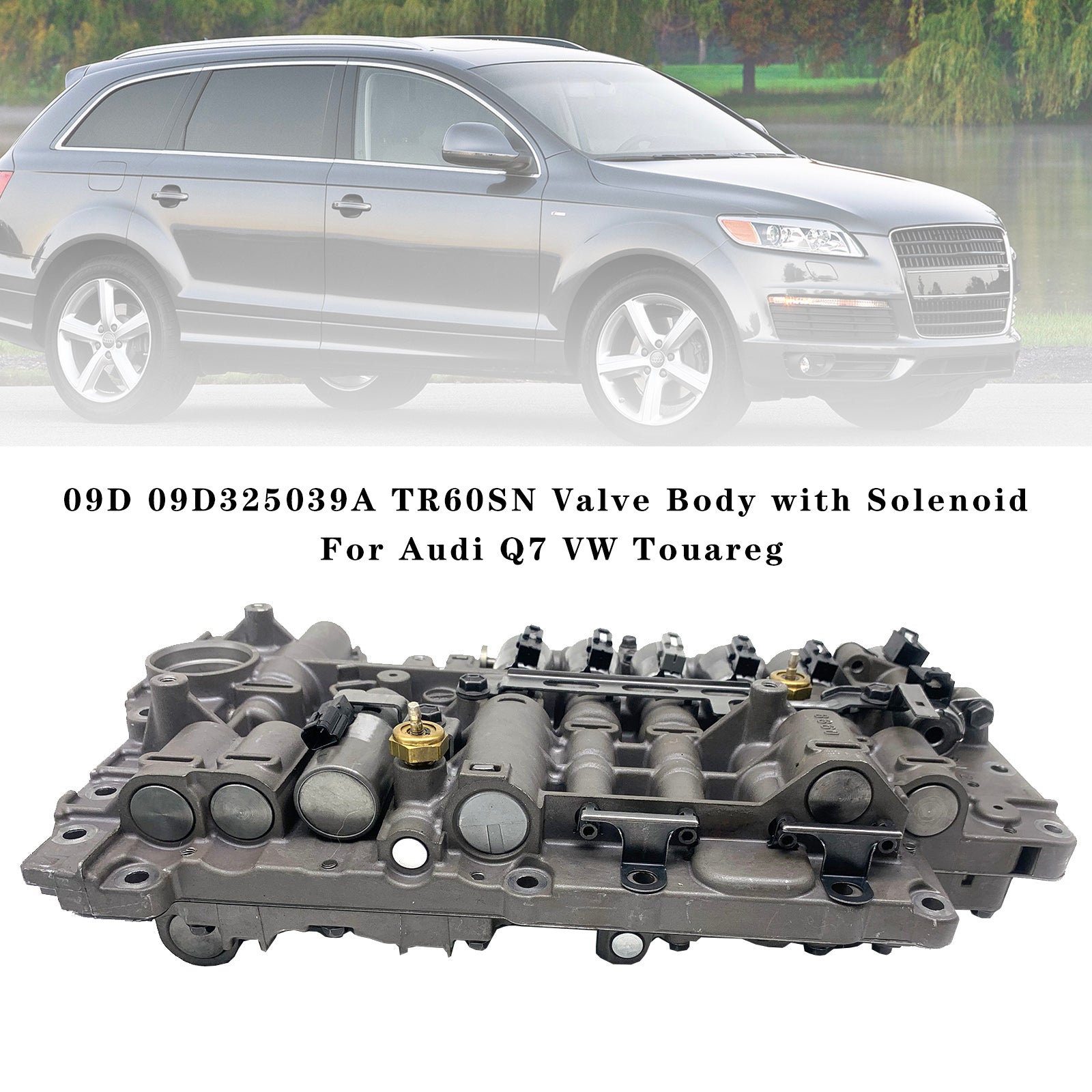 Supercarpart Volkswagen Touareg 2 V6 09D 09D325039A TR60SN Valve Body with Solenoid Generic