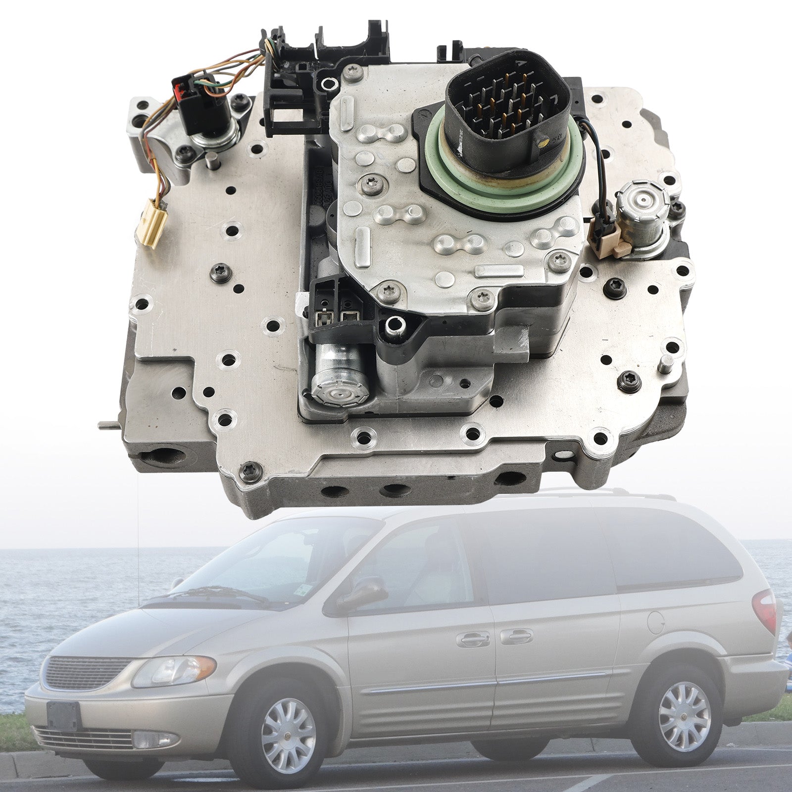 Supercarpart 2008¨C2014 Dodge Avenger 62TE 6 Speed Transmission Valve Body Solenoid Pack Generic