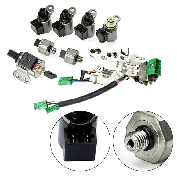 2009-2010 Nissan Rogue L4 2.5L (QR25DE Engine) AWD CVT Transmission Solenoid Valve Kit 33446-JF011 RE0F10A Generic