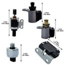2009-2010 Nissan Rogue L4 2.5L (QR25DE Engine) AWD CVT Transmission Solenoid Valve Kit 33446-JF011 RE0F10A Generic-3