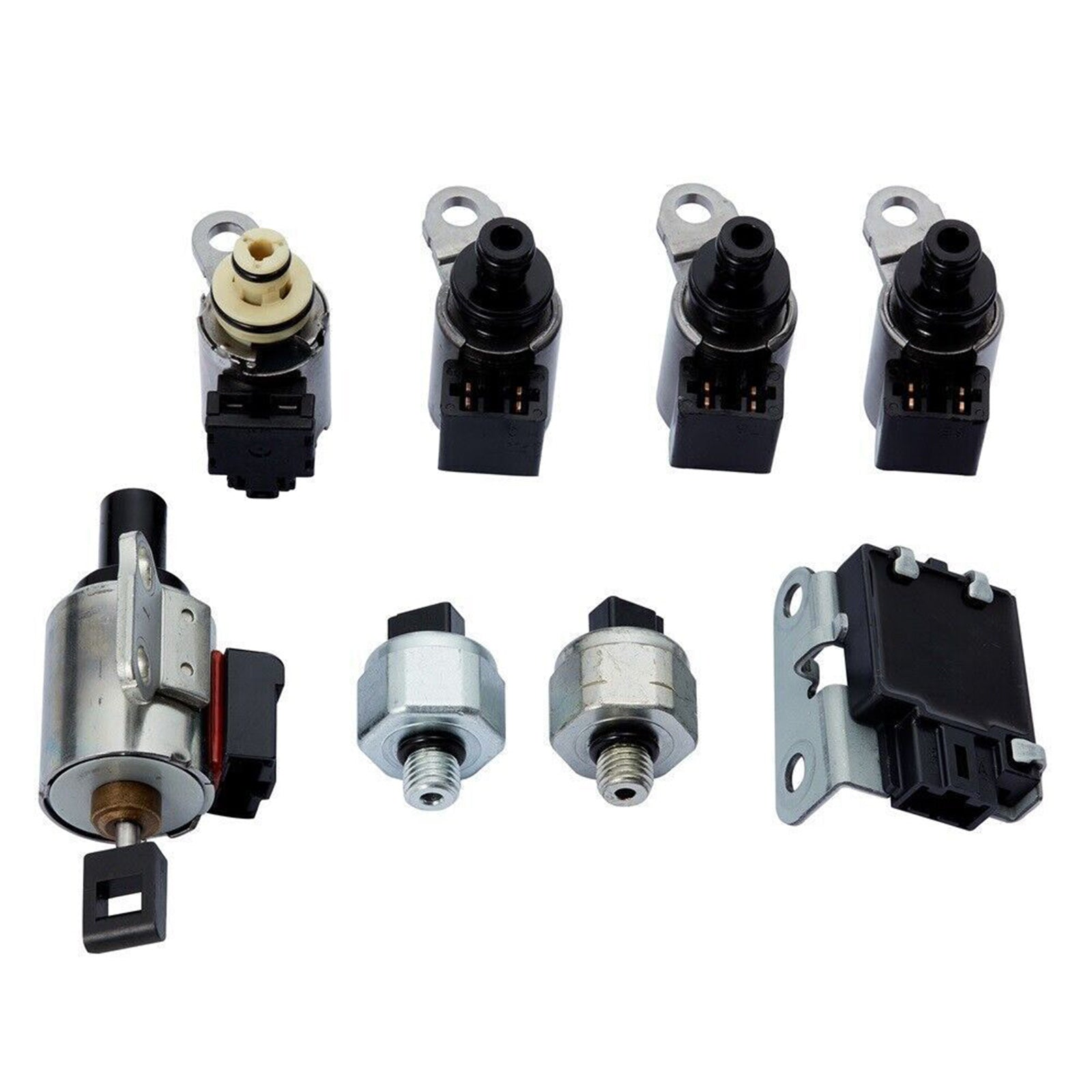 Supercarpart 2009-2012 Nissan Rogue L4 2.5L (QR25DE Engine) 2WD CVT Transmission Solenoid Valve Kit 33446-JF011 RE0F10A Generic