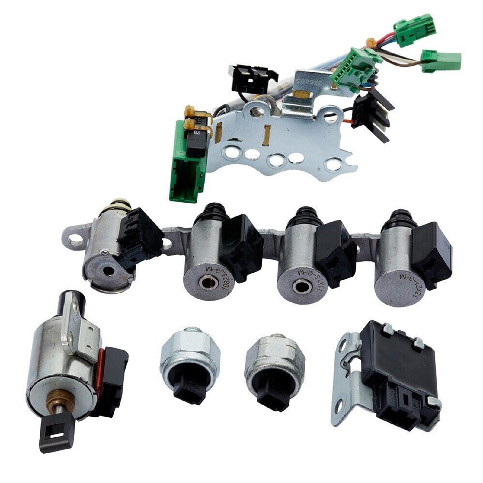 Supercarpart 2009-2010 Nissan Rogue L4 2.5L (QR25DE Engine) AWD CVT Transmission Solenoid Valve Kit 33446-JF011 RE0F10A Generic
