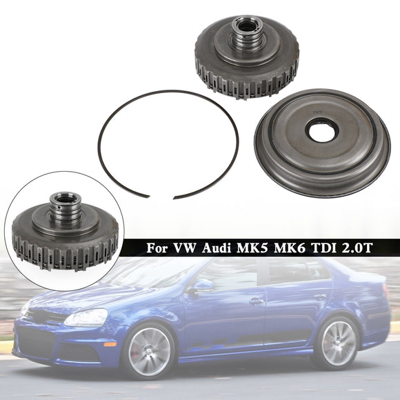 VW Audi MK5 MK6 TDI 2.0T 02E Automatic Trans 6 Speed DSG Clutch Repair Kit 02E398029 02E398998 Generic