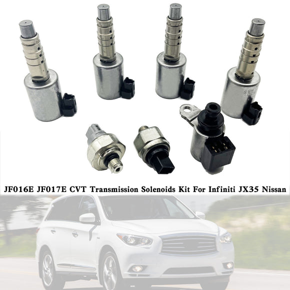 2014 RENAULT KOLEOS L4 2.5L JF016E JF017E CVT Transmission Solenoids Kit Generic