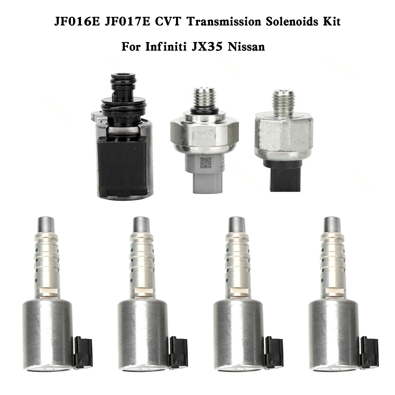Supercarpart 2014 MITSUBISHI OUTLANDER L4 2.0L 2.4L JF016E JF017E CVT Transmission Solenoids Kit Generic
