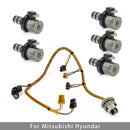 Mitsubishi Hyundai F4A41 F4A42 Transmission Shift Solenoid Kit with Harness Generic-6