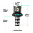 Mitsubishi Hyundai F4A41 F4A42 Transmission Shift Solenoid Kit with Harness Generic-3