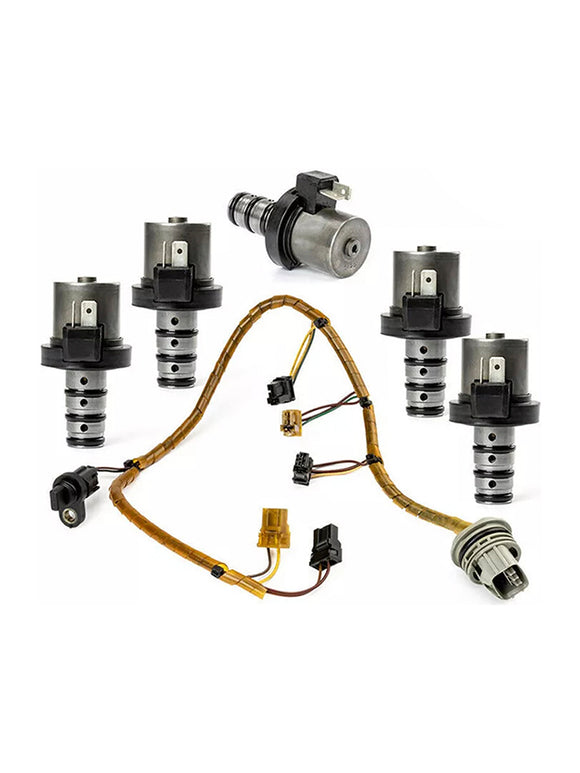 Mitsubishi Hyundai F4A41 F4A42 Transmission Shift Solenoid Kit with Harness Generic