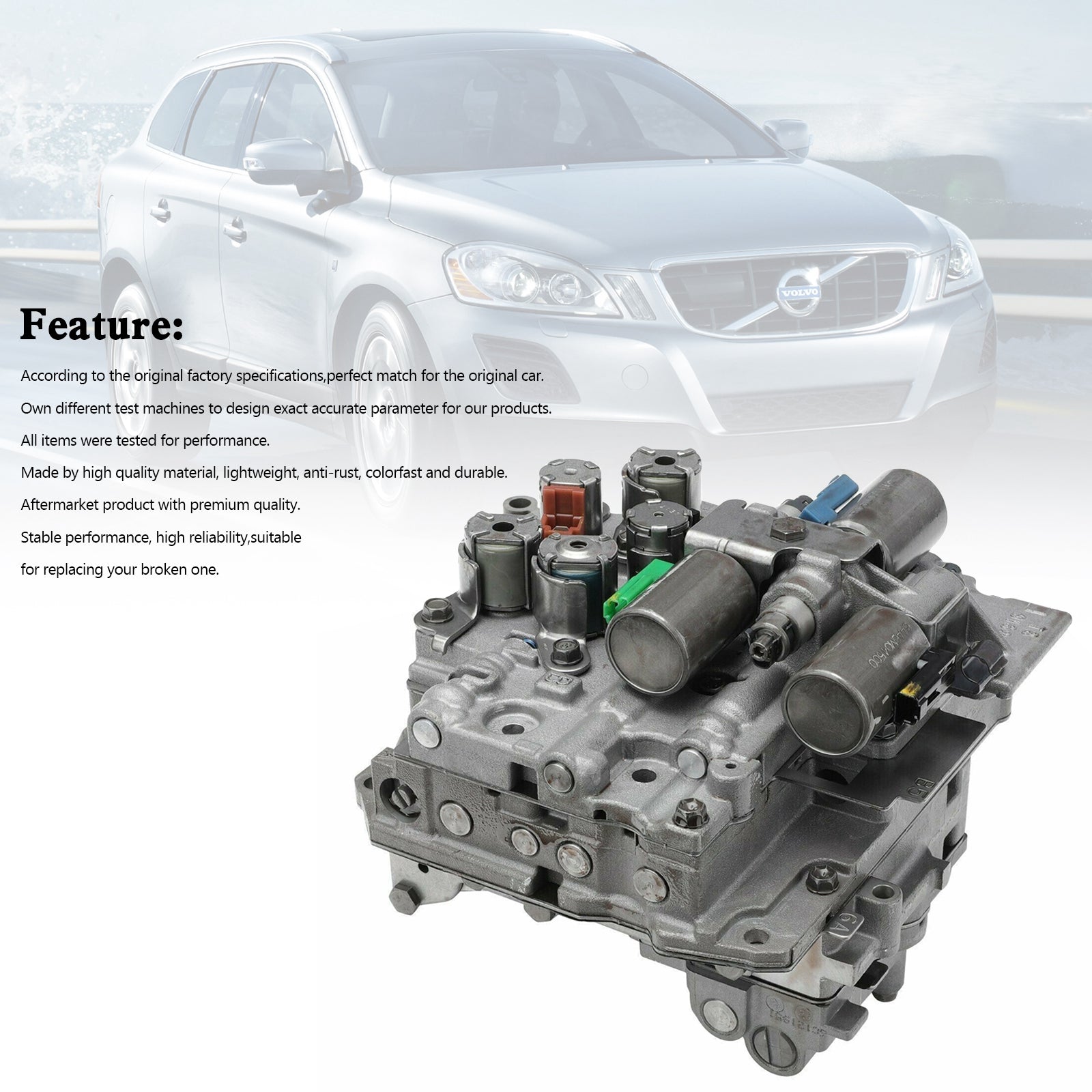 Supercarpart 2001-2012 Volvo S60 AW55-50SN AW55-51SN RE5F22A Transmission Valve Generic