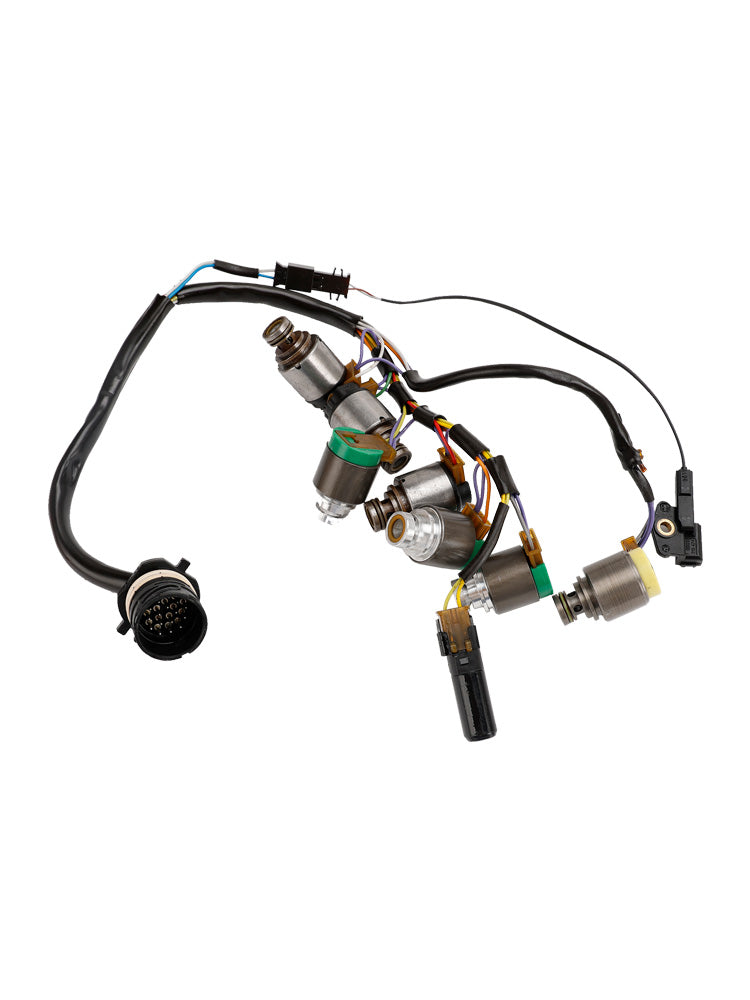 Supercarpart 1997-2003 AUDI A8 5 SP FWD V6 2.5L 2.8L V8 3.7L 7PCS 5HP19 Transmission Solenoids With Internal Harness Generic