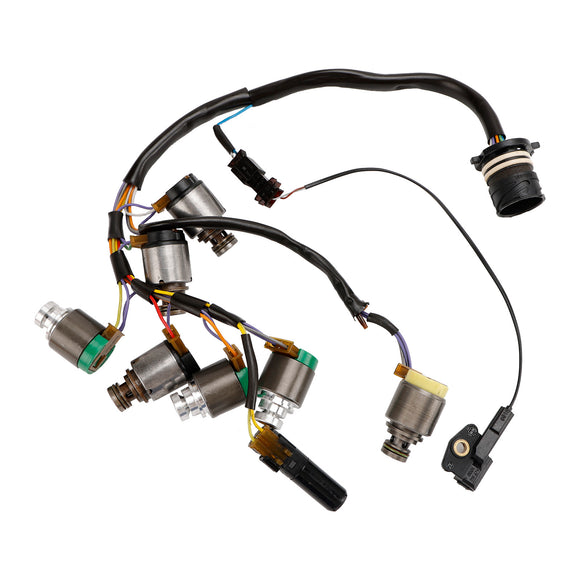1997-2003 AUDI A8 5 SP FWD V6 2.5L 2.8L V8 3.7L 7PCS 5HP19 Transmission Solenoids With Internal Harness Generic