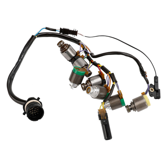 2000-2002 AUDI S4 5 SP AWD V6 2.7L 7PCS 5HP19 Transmission Solenoids With Internal Harness Generic