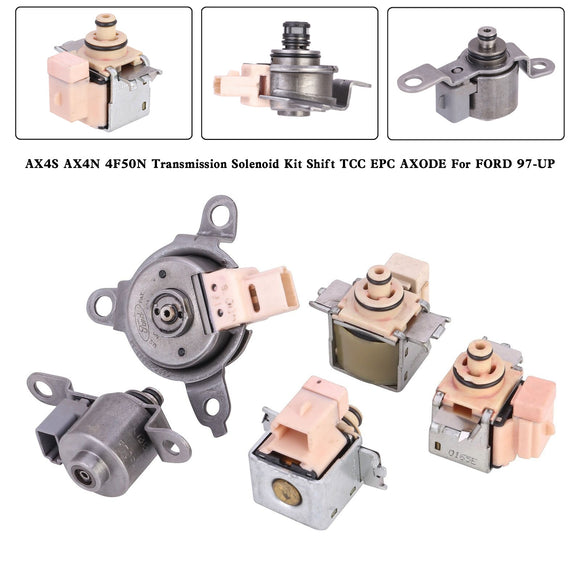 1997+ FORD AX4S AX4N 4F50N Transmission Solenoid Kit Shift TCC EPC AXODE Generic