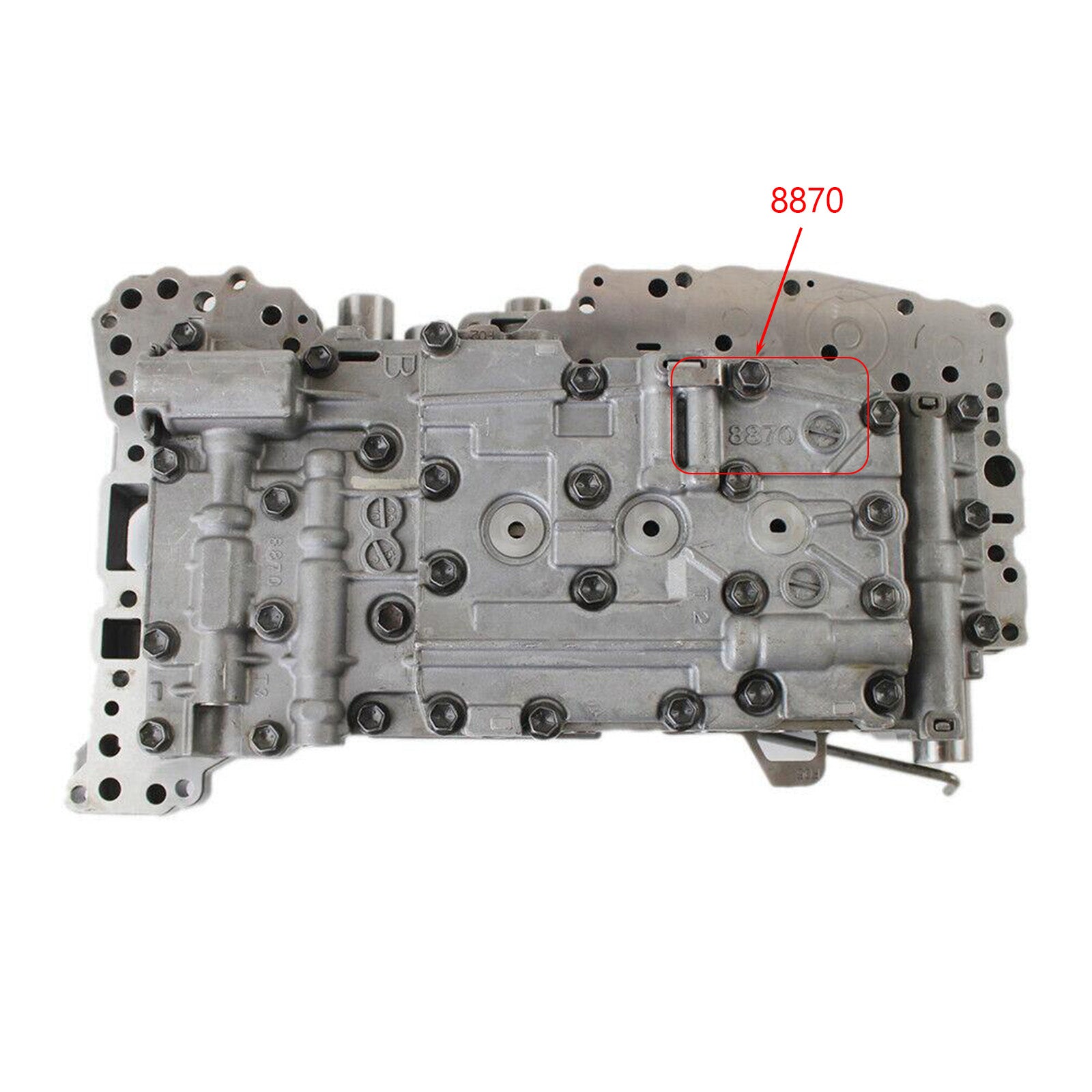 Supercarpart 2005-2011 LANDWIND GS 6 SP R/4WD 3.0L,3.5L A760 A760E Transmission Valve Body W/9 Solenoids Casting#8870 Generic