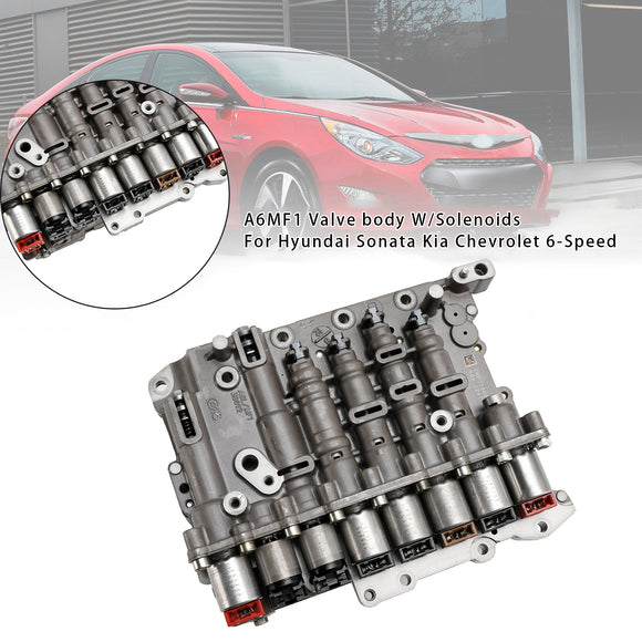 Hyundai Sonata Kia Chevrolet 6-Speed A6MF1 Valve body W/Solenoids Generic