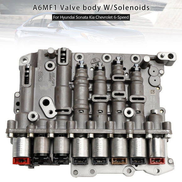 Hyundai Sonata Kia Chevrolet 6-Speed A6MF1 Valve body W/Solenoids Generic