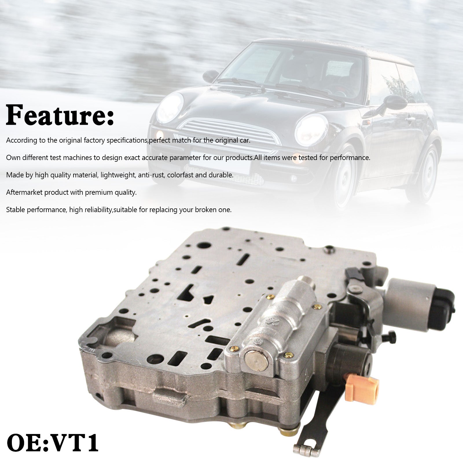 Supercarpart 2002-2008 Mini Cooper 1.4L 1.6L VT1 F2 CVT Auto Transmission Valve Body Generic