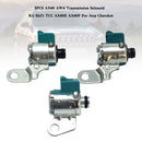 Jeep Cherokee 3PCS A340 AW4 Transmission Solenoid Kit Shift TCC A340E A340F 97420K Generic-5