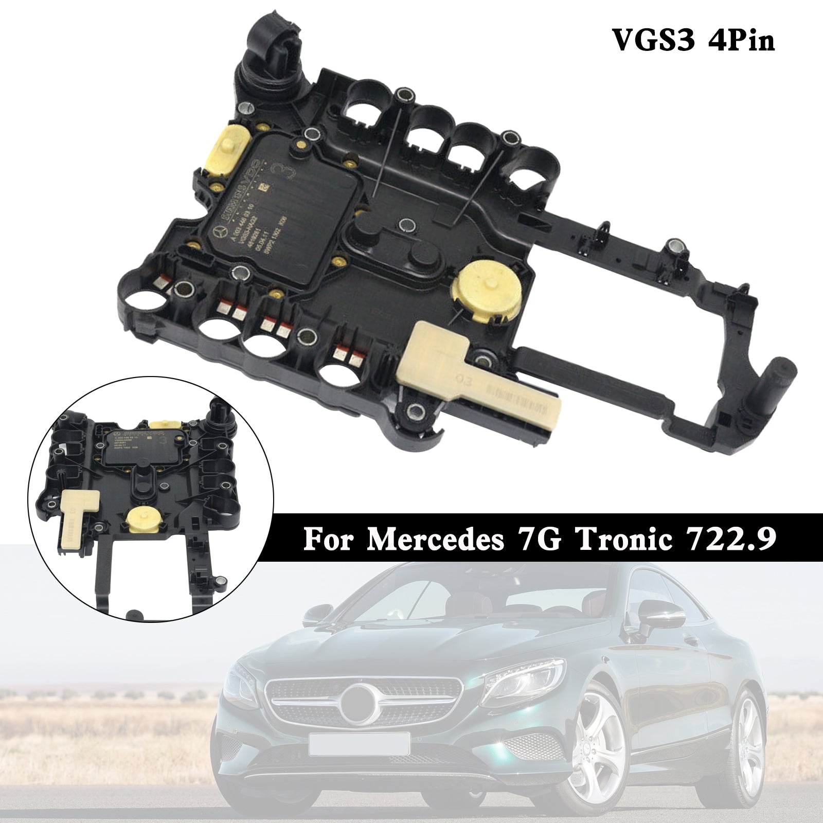 Supercarpart Mercedes 7G Tronic Pre-Programmed Conductor Plate 722.9 VGS3 A0034460310 Generic