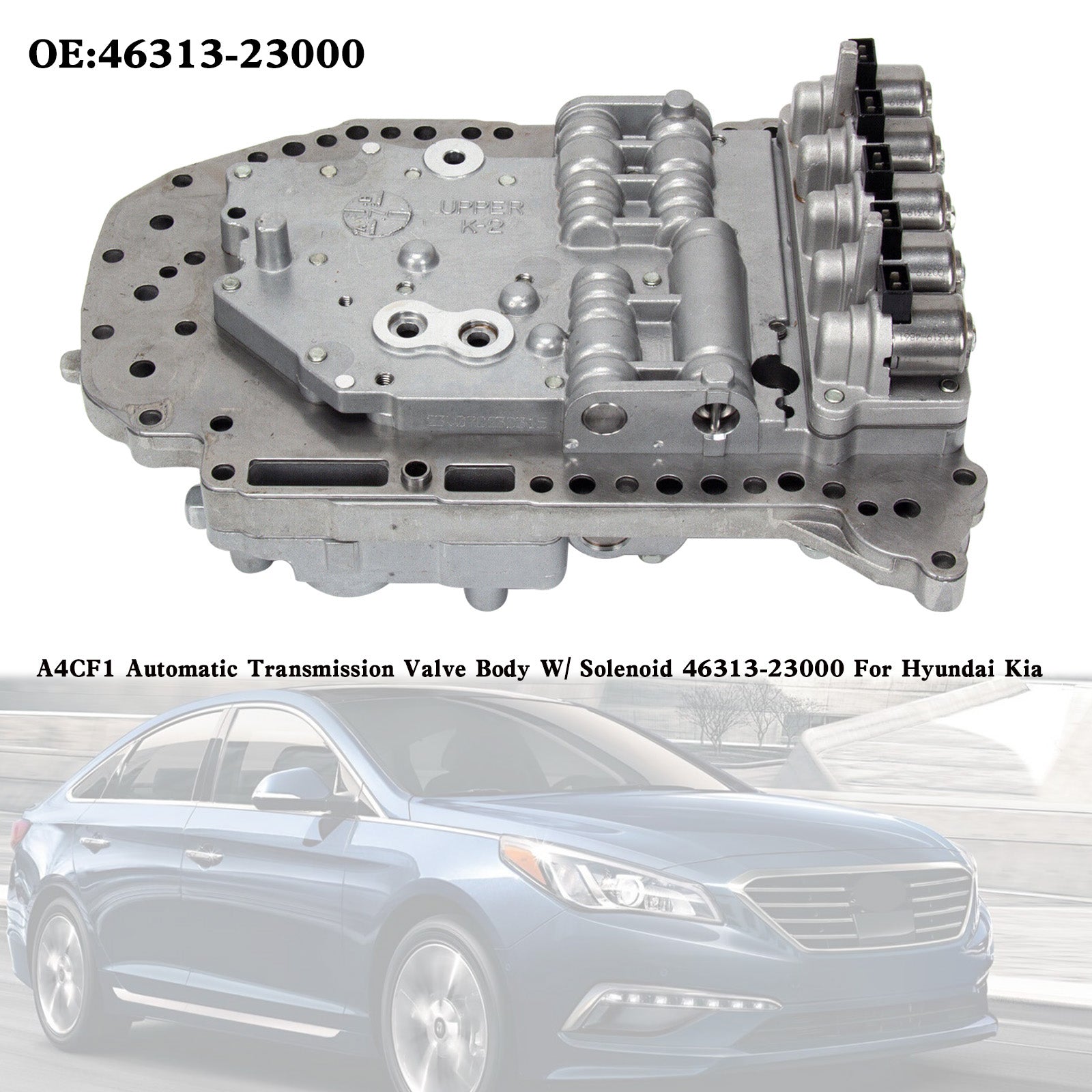 Supercarpart 2008-2009 Kia Spectra5 LX Hatchback 4-Door 2.0L 1975CC l4 A4CF1 Automatic Transmission Valve Body W/Solenoid 46313-23000 Generic