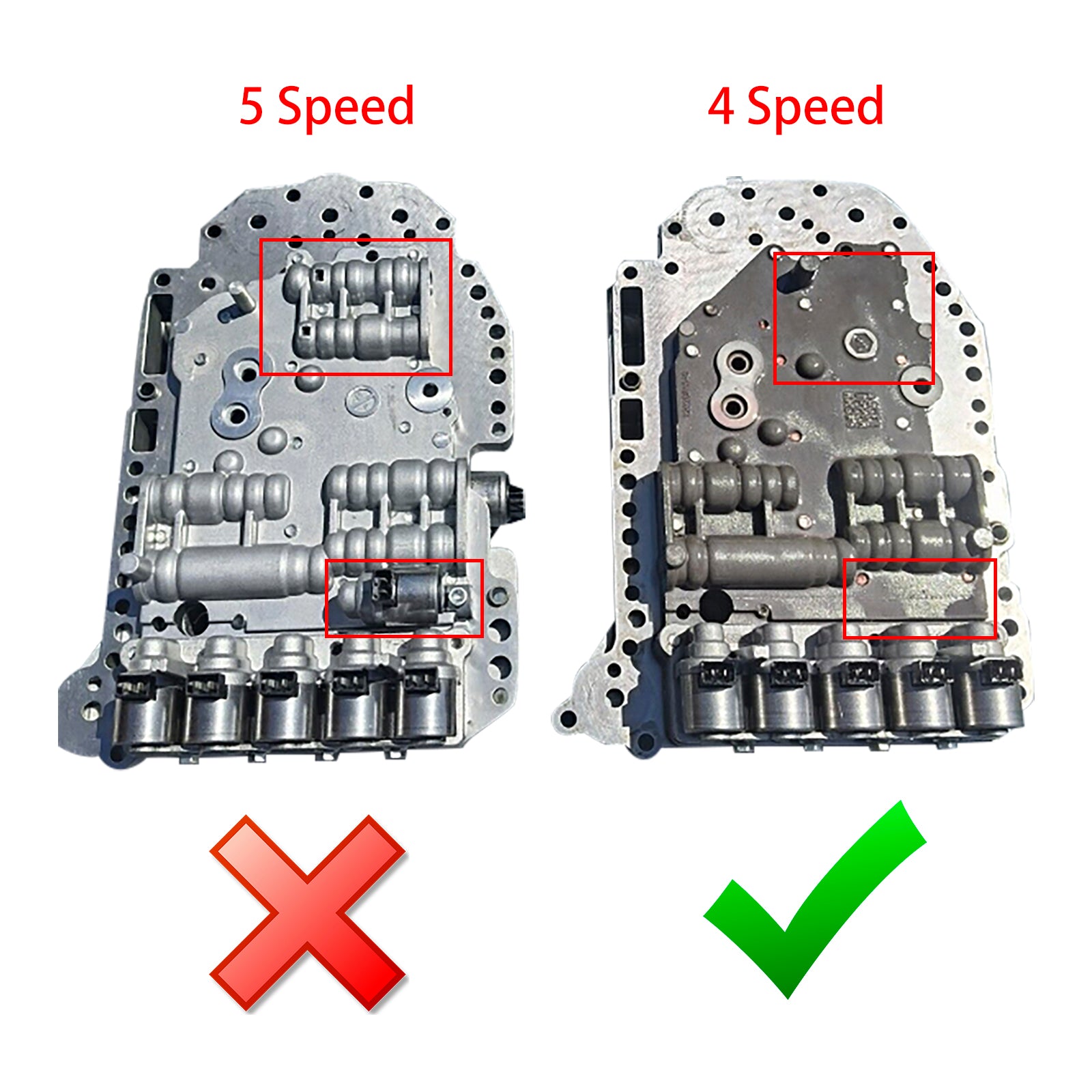 Supercarpart 2006 Kia Spectra5 Base Hatchback 4-Door 2.0L 1975CC l4 A4CF1 Automatic Transmission Valve Body W/Solenoid 46313-23000 Generic