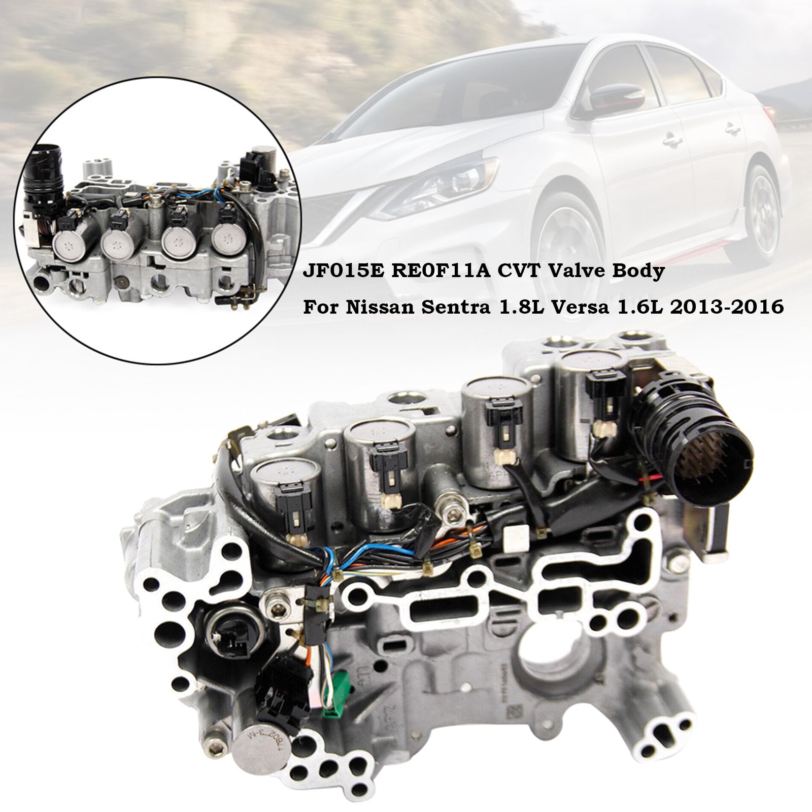 Supercarpart 2013-2016 Nissan Sentra 1.8L Versa 1.6L  JF015E RE0F11A CVT Valve Body 31705X428B 31705X428C 31705X428E Generic - 0