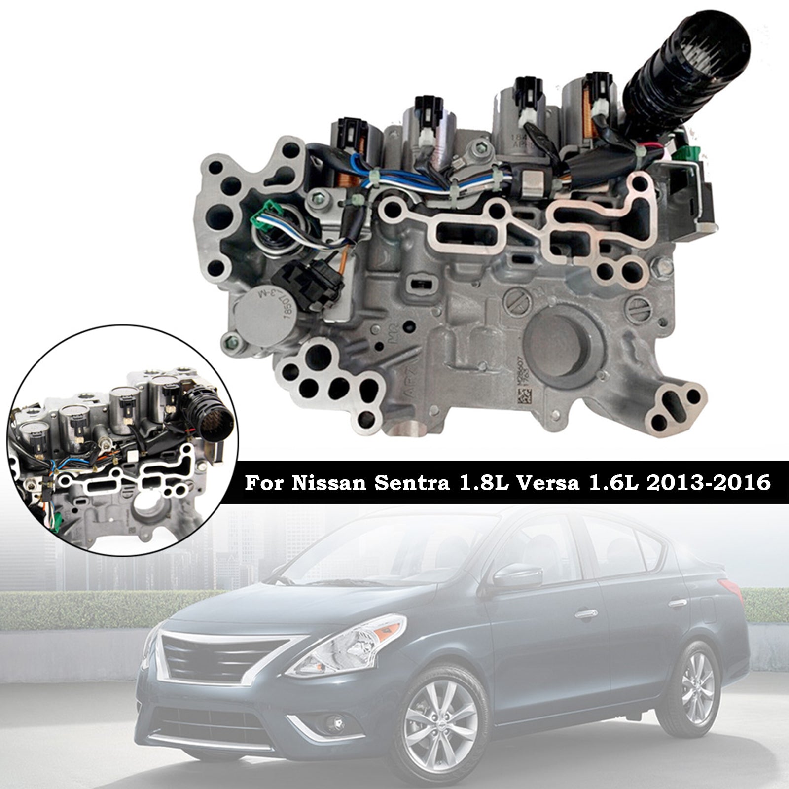 Supercarpart 2013-2016 Nissan Sentra 1.8L Versa 1.6L  JF015E RE0F11A CVT Valve Body 31705X428B 31705X428C 31705X428E Generic