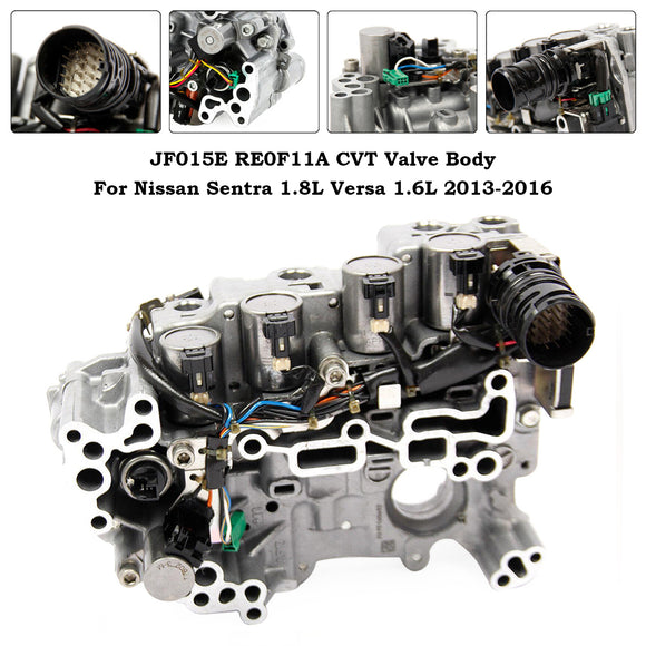 2012-2015 Nissan Versa JF015E RE0F11A CVT Valve Body 31705X428B 31705X428C 31705X428E Generic