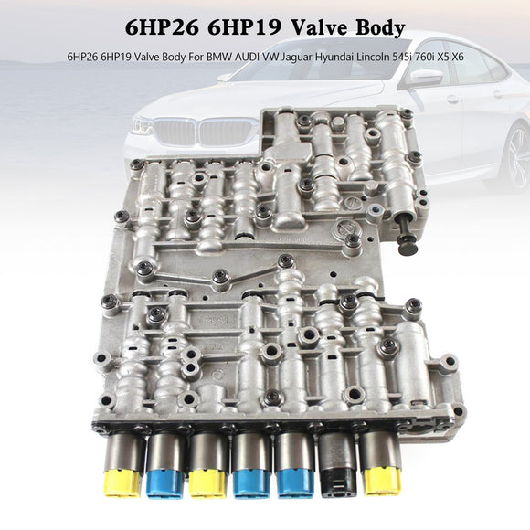 BMW AUDI VW Jaguar Hyundai Lincoln 545i 760i X5 X6 6HP26 6HP19 Valve Body A052/B052 Generic