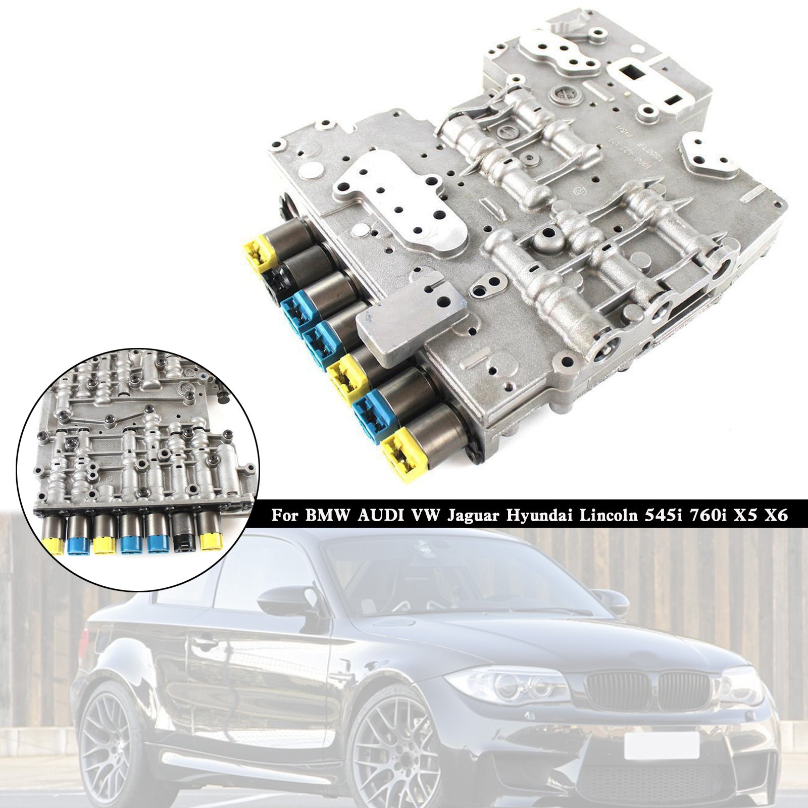 Supercarpart BMW AUDI VW Jaguar Hyundai Lincoln 545i 760i X5 X6 6HP26 6HP19 Valve Body A052/B052 Generic