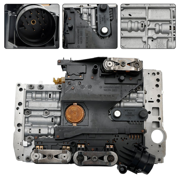 S500 S600 1994-2006 722.6 TCU Transmission Valve Body Solenoid w/Conductor Plate A2402700106 Generic