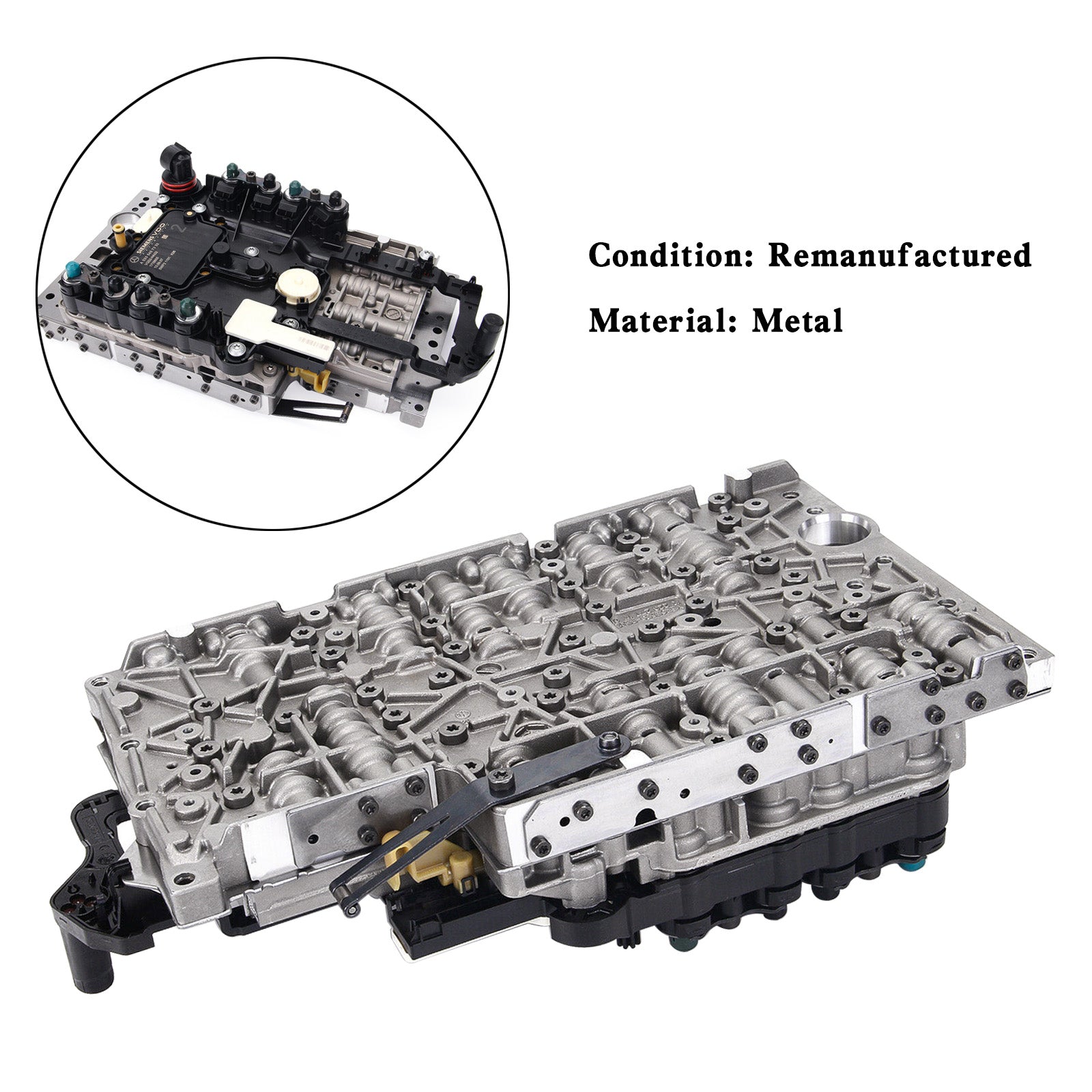 Supercarpart 2005+ S CLASS 7 SP R/AWD L4 2.2L V6 3.0L 3.5L V8 4.0L 4.3L 4.6L 5.5L Transmission Valve Body+ TCU Control Unit Conductor Plate 722.9 VGS2 5Pin A0034460310  Generic