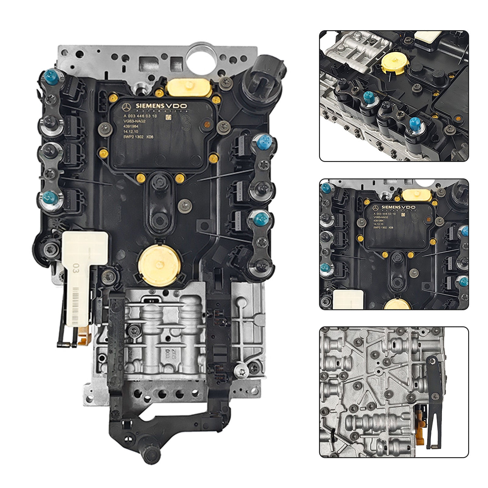 2007+ A CLASS 7 SP R/AWD V6 2.5L 3.0L 3.5L V8 6.3L Transmission Valve Body+ TCU Control Unit Conductor Plate 722.9 VGS3 4Pin A0034460310 Generic