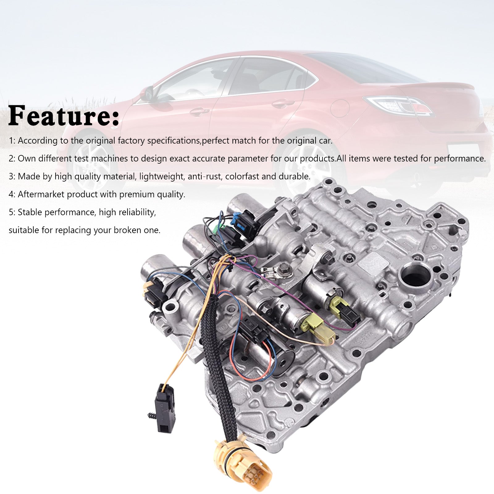 2003-2011 AXELA/WAGON 1.5L 1.6L 2.0L 2.3L 4F27E Transmission Valve Body Generic