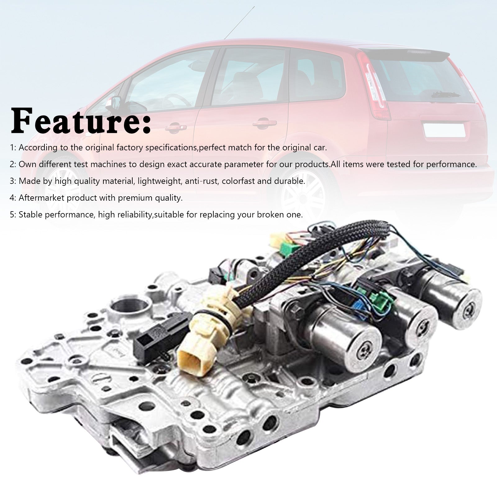 2000-2005 Ford LASER 1.5L 1.8L 4F27E Transmission Valve Body  Generic