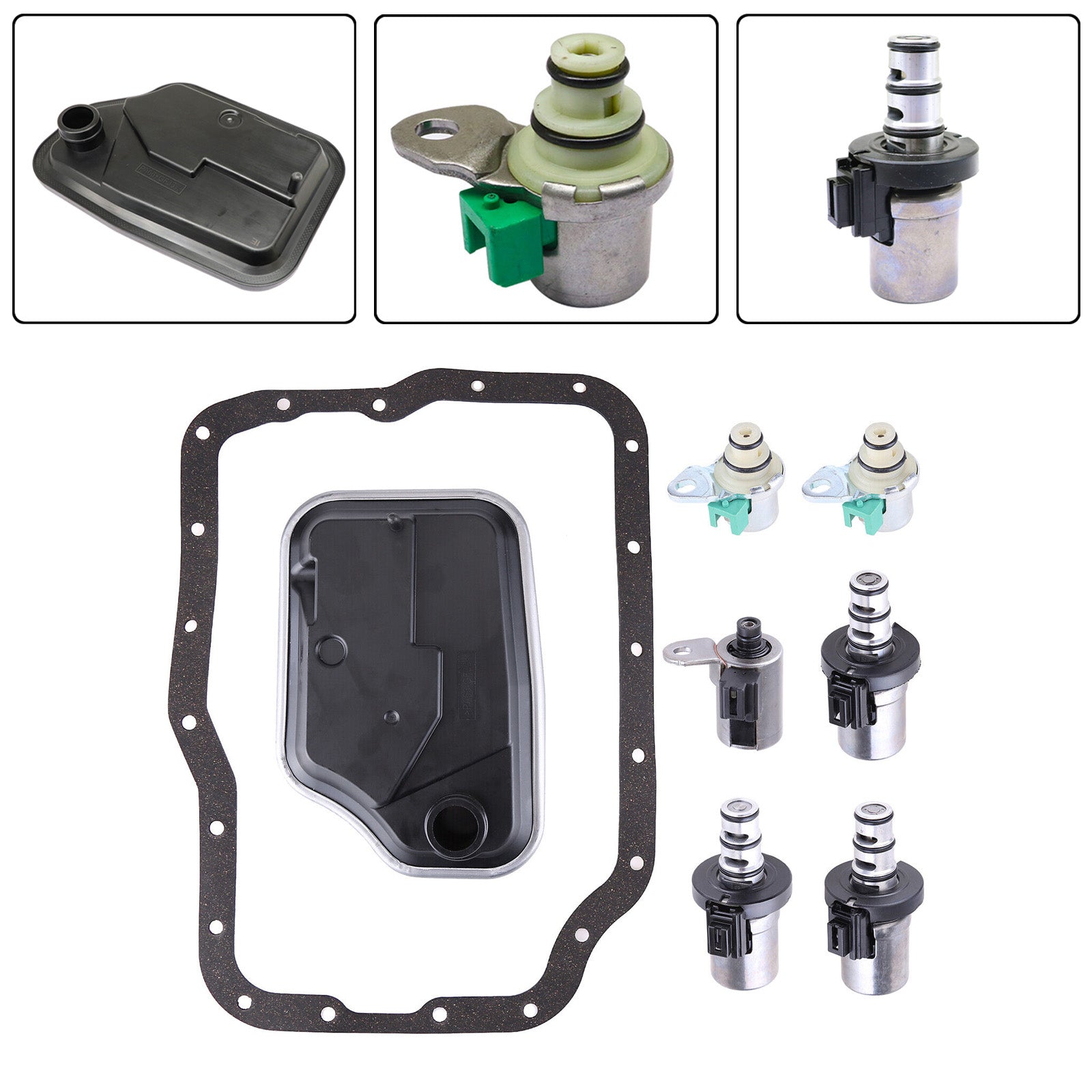 2010-2013 Ford Transit Connect 4F27E Transmission Shift Solenoid Filter Service Kit Generic